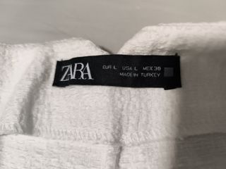 Shorts Zara blancos talla L