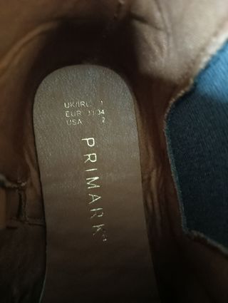 Botas Primark niña EU 33-34