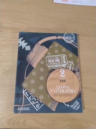 Tres libros de lengua castellana y literatura 2Eso