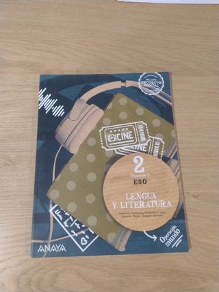 Tres libros de lengua castellana y literatura 2Eso