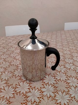Pentolino cappuccino - acciaio inox