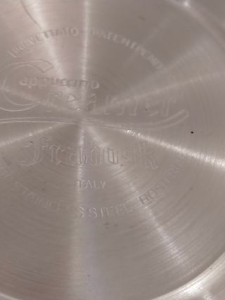 Pentolino cappuccino - acciaio inox