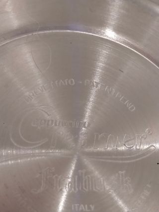 Pentolino cappuccino - acciaio inox