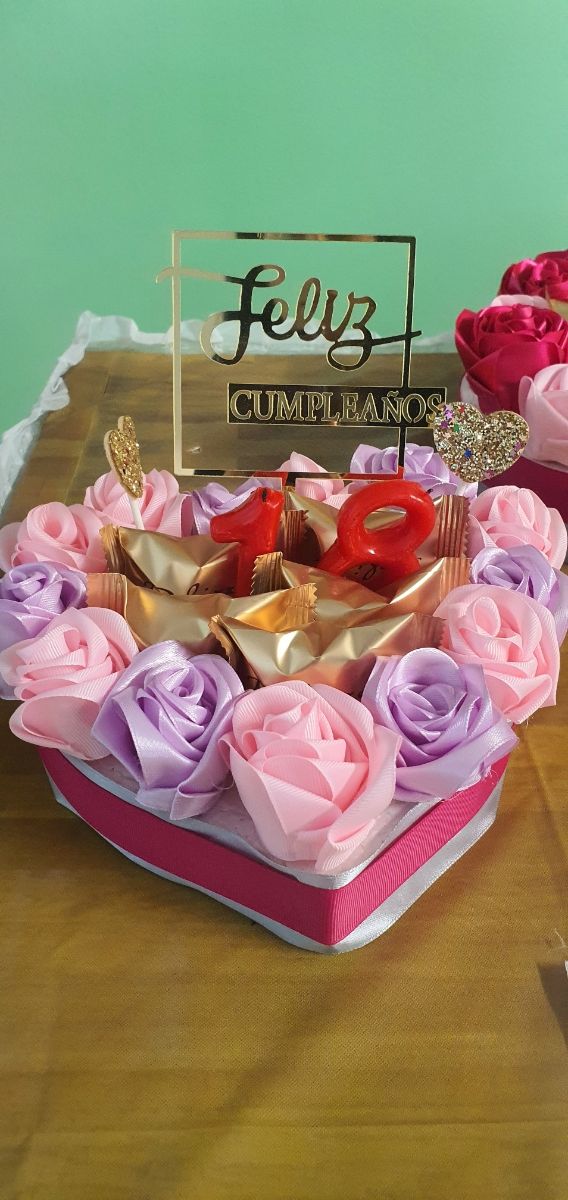 Regalo Día del Padre: ramo rosas, caja regalo