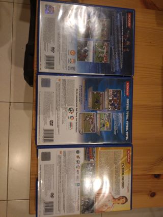 3x Pro Evolution Soccer PS2 (PES 2009, 5, 6)
