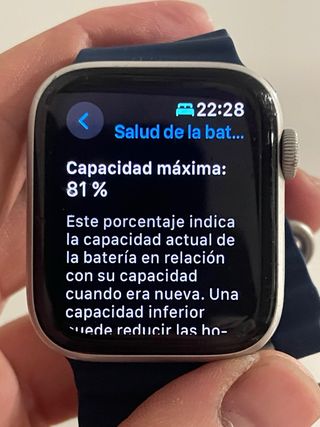 Apple Watch SE Nike 44mm - Azul Marino