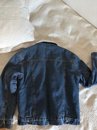 Cazadora vaquera Pull&Bear borreguillo