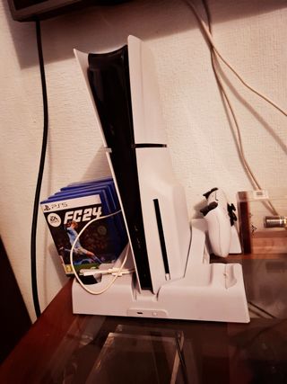 PlayStation 5 Slim - Soporte + 5 juegos