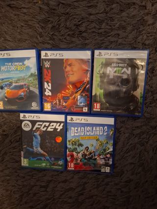 PlayStation 5 Slim - Soporte + 5 juegos