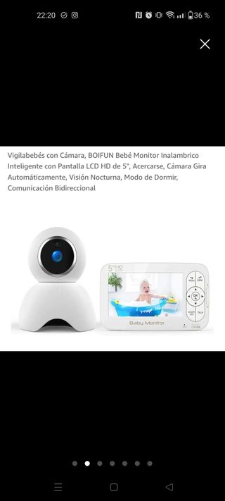 Vigilabebés BOIFUN 5" HD