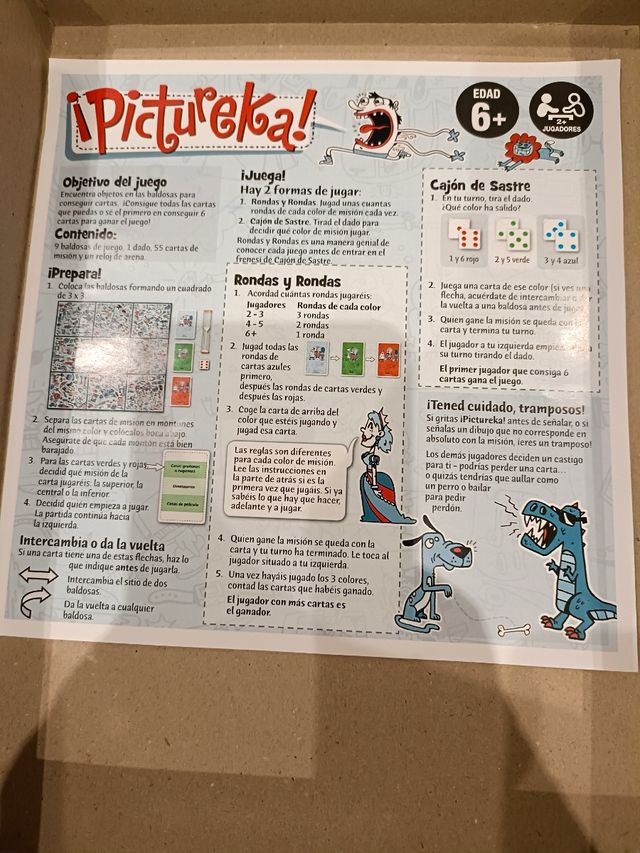 Pictureka! Juego de mesa más de 6 años