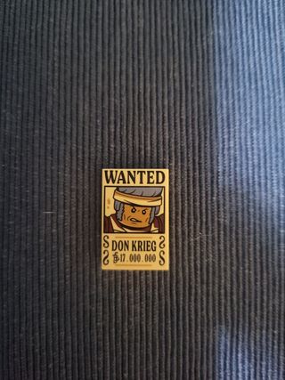 Cartel Buscado Don Krieg Lego