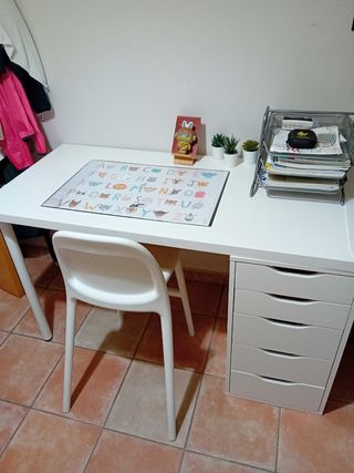 Escritorio IKEA LAGKAPTEN/ALEX blanco