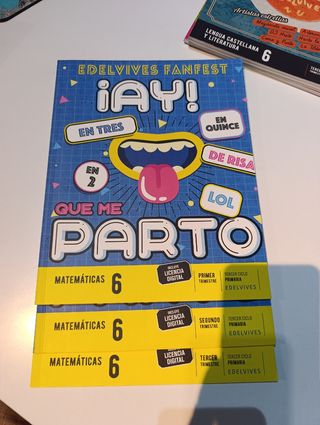Matemáticas 6 Primaria Edelvives
Los tres
Trimes