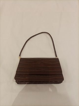 Bolso bandolera marrón