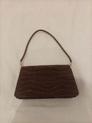 Bolso bandolera marrón