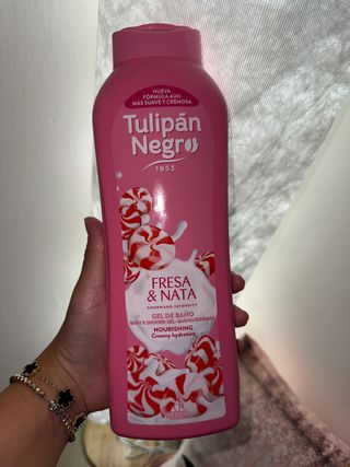 Bagno schiuma Tulipán Negro - Fresa & Nata
