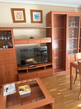 Muebles salón madera
