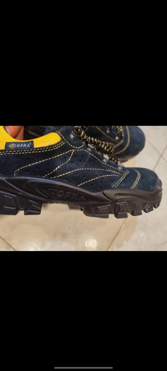 Scarpe Cofra antinfortunistiche blu