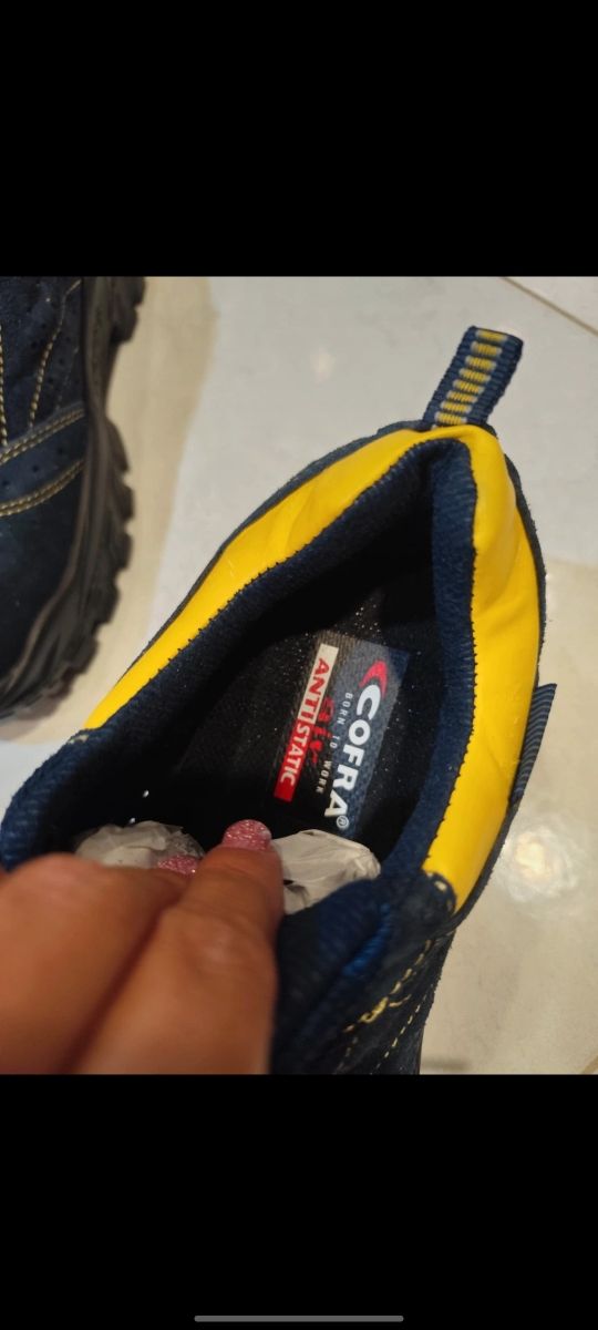 Scarpe Cofra antinfortunistiche blu