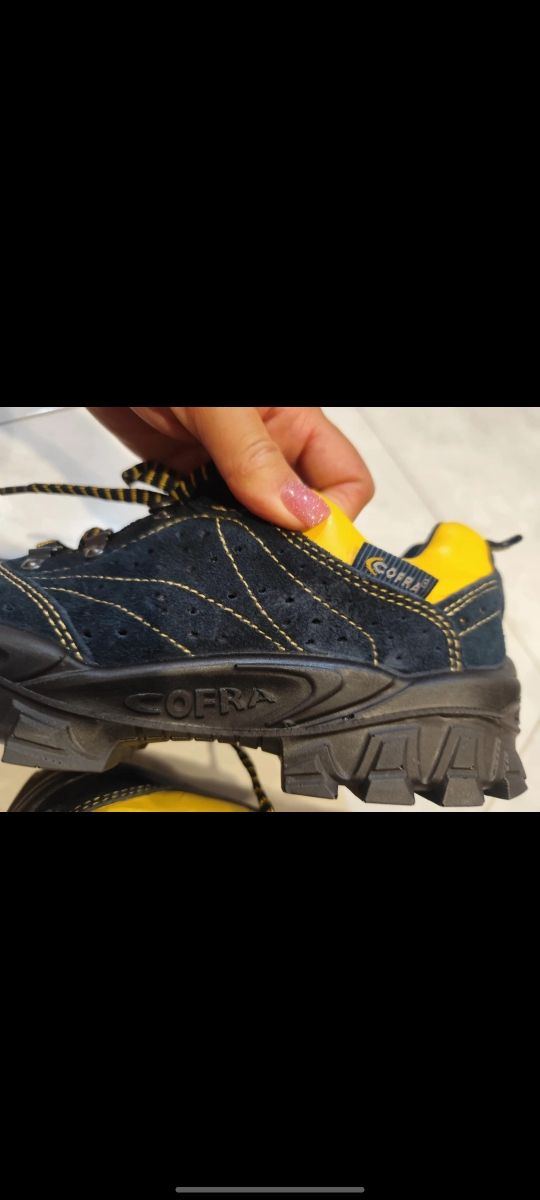 Scarpe Cofra antinfortunistiche blu