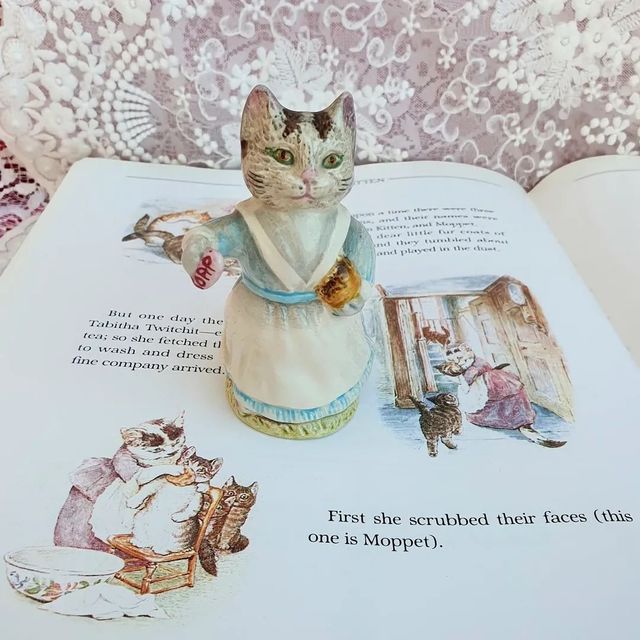 Statuina Gattina Tabitha Beatrix Potter