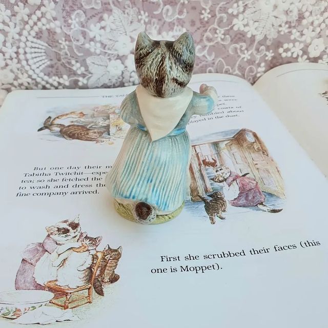 Statuina Gattina Tabitha Beatrix Potter