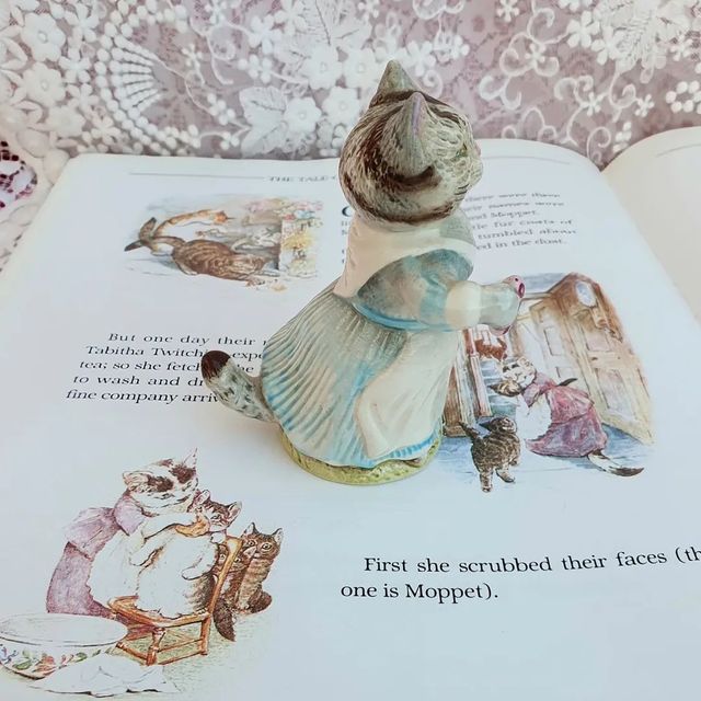 Statuina Gattina Tabitha Beatrix Potter