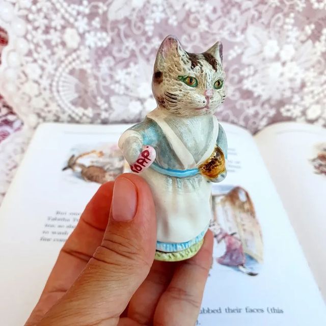 Statuina Gattina Tabitha Beatrix Potter