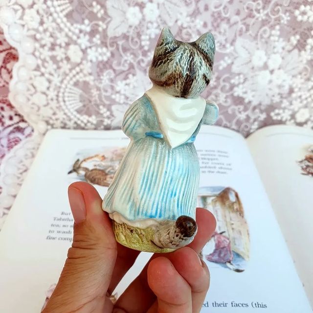 Statuina Gattina Tabitha Beatrix Potter