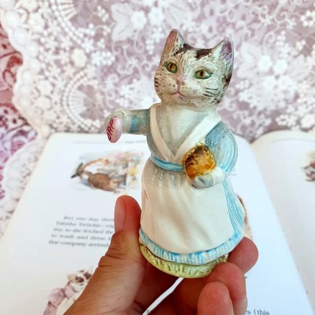 Statuina Gattina Tabitha Beatrix Potter