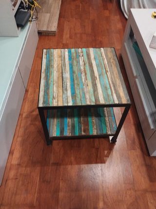 Mesita Maison du Monde multicolor