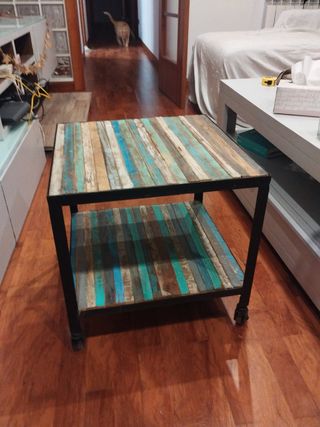 Mesita Maison du Monde multicolor