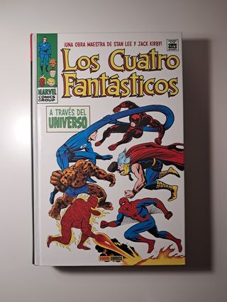 LOS 4 FANTASTICOS: A TRAVES DEL UNIVERSO (MARVEL GOLD)