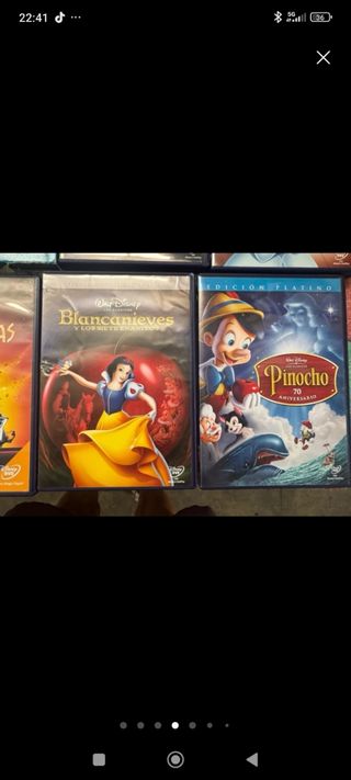 13 Películas Disney DVD - Clásicos