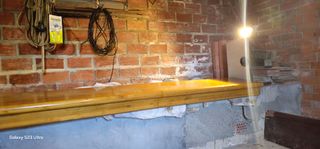 Barra bar madera maciza roble