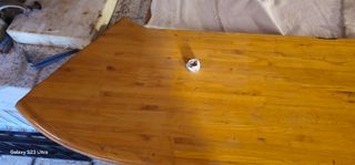 Barra bar madera maciza roble