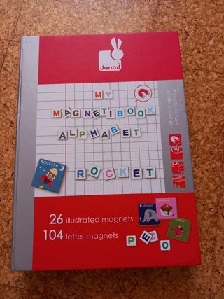 Livro Magnético do Alfabeto - Janod