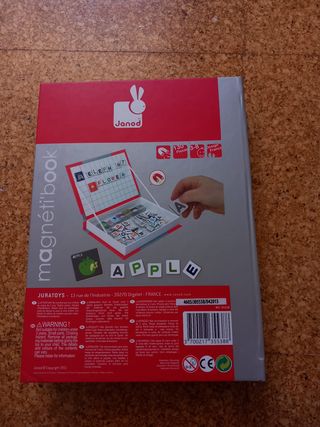 Livro Magnético do Alfabeto - Janod