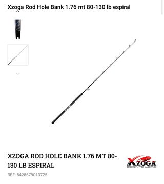 Coppia di aste Xzoga Hole Bank da 1,76 m
