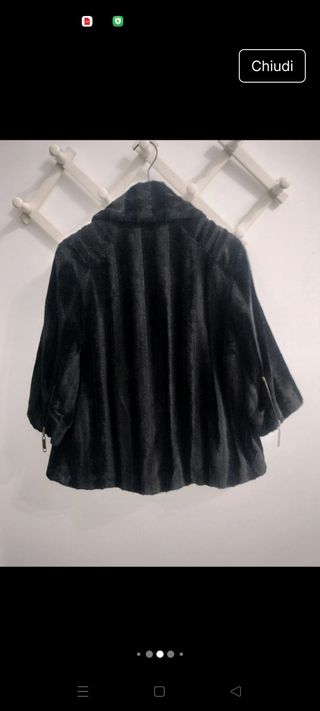 Cappotto corto River Island nero