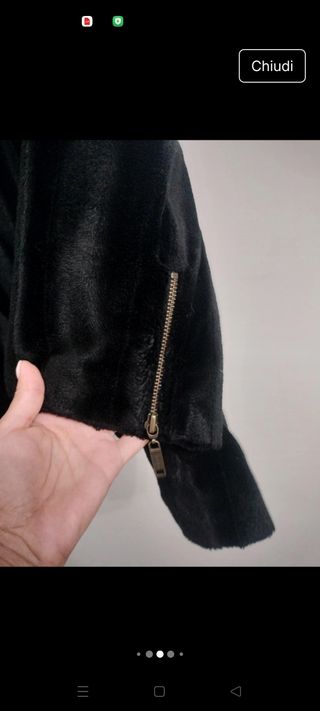 Cappotto corto River Island nero