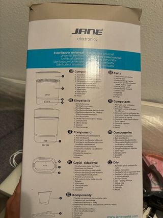 Esterilizador y Calienta biberones JANÉ