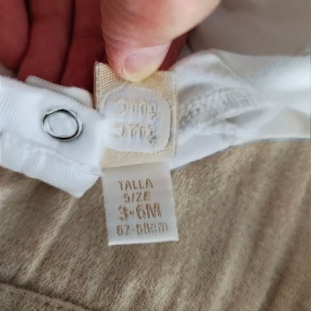 Conjunto Tuc Tuc bebé 3-6 meses