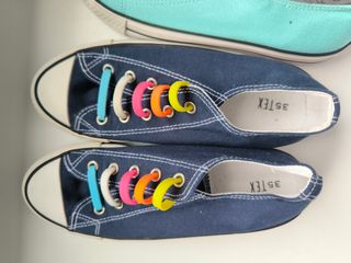 2 pares de zapatillas TEX - Talla 35