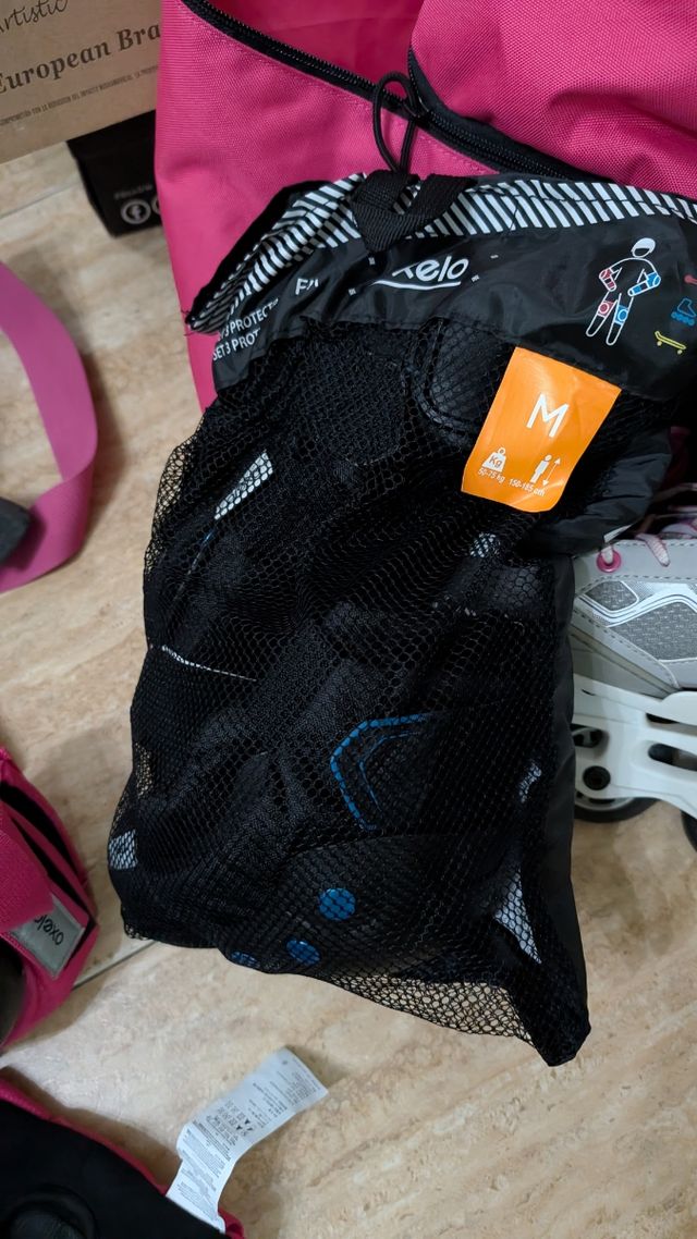 Patines Oxelo + Protecciones M