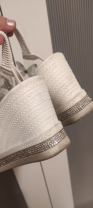 Sandalias Plataforma Brillantes