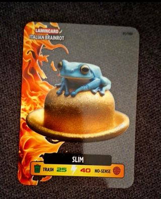 Carta Lamincard Italian Brainrot