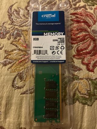 Memoria RAM per Desktop 8GB DDR4