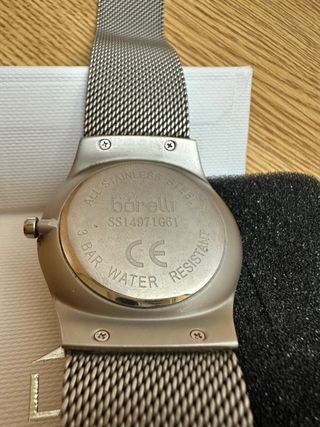 Borelli - Reloj azul y plata